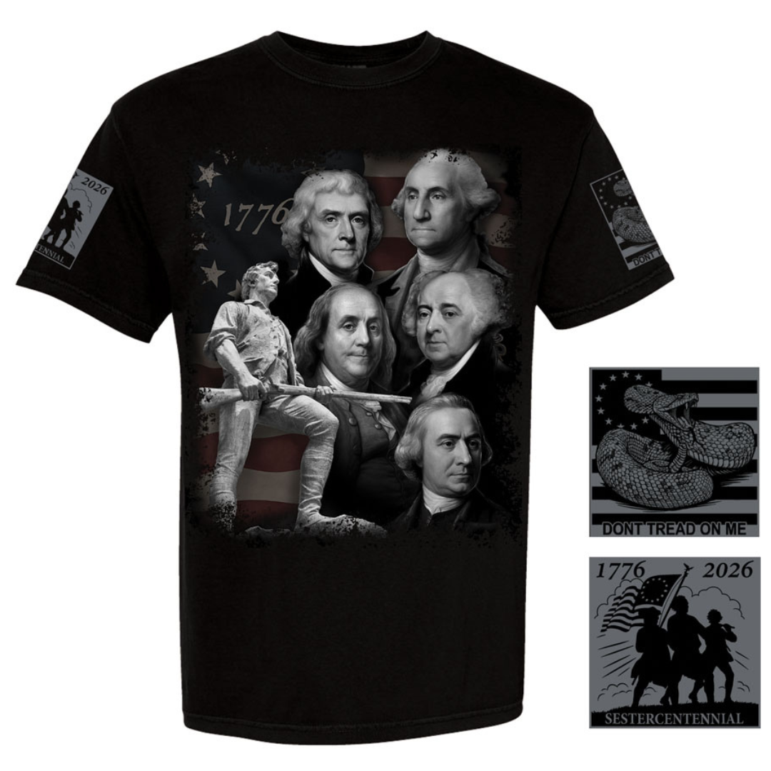Founding Fathers – America 250 Limited Edition Premium Deluxe T-Shirt