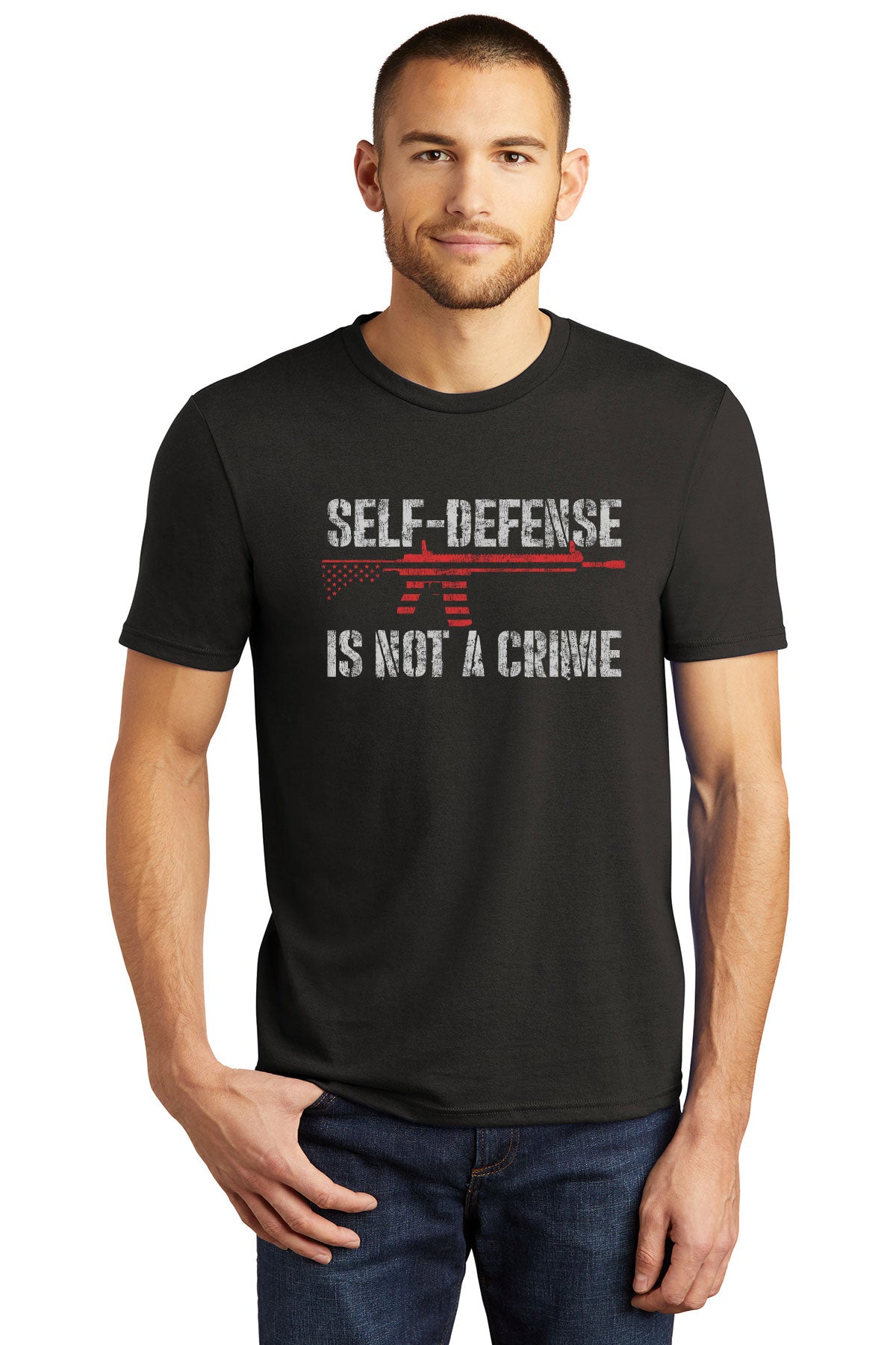 Self-Defense is Not a Crime T-Shirt | Attorneys On Retainer