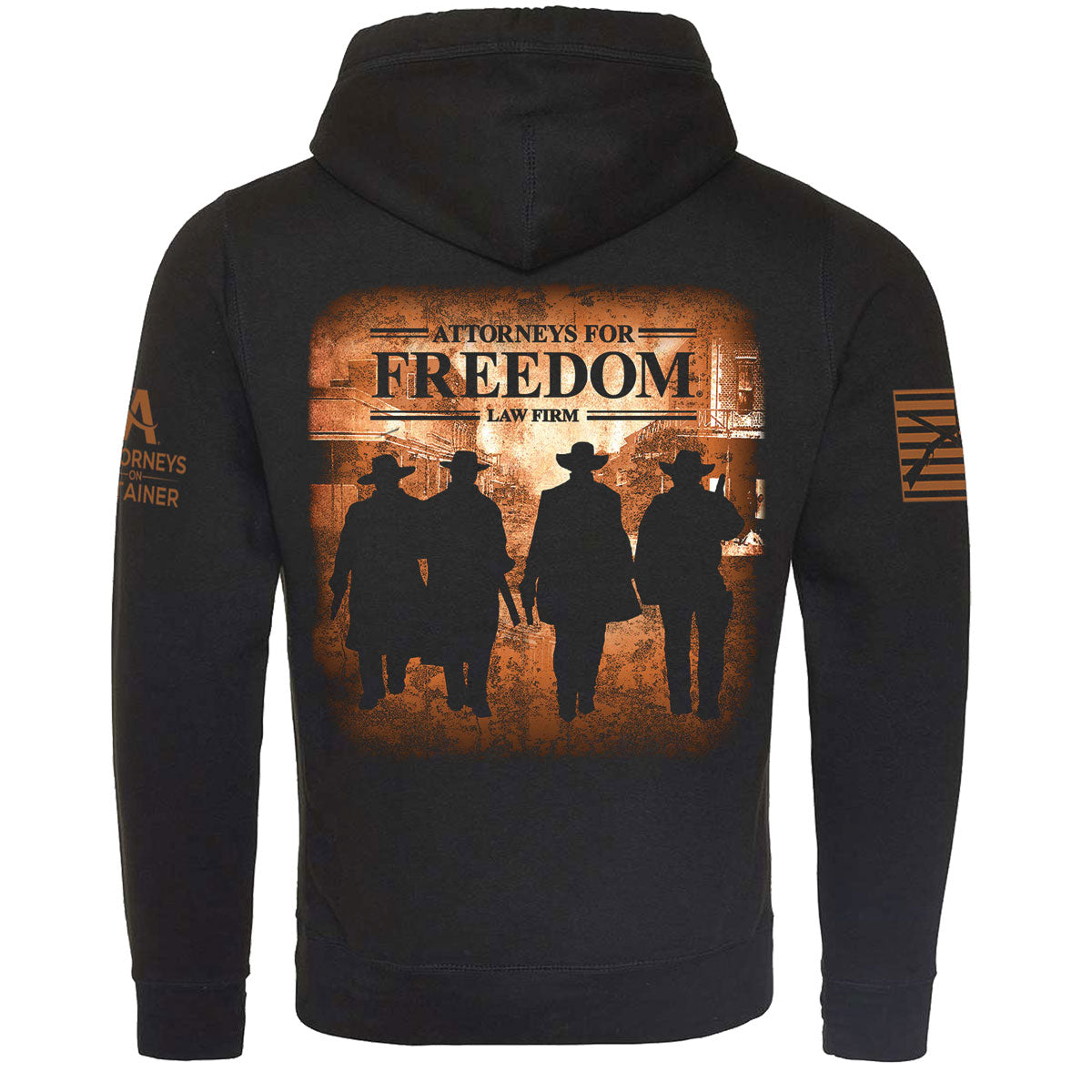 Four Defenders, One Cause - Tombstone Hoodie