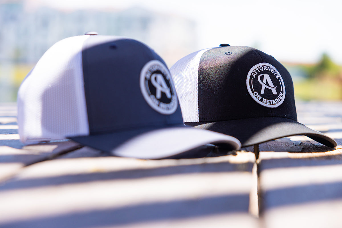 AOR Circle Patch Trucker Hat | Attorneys On Retainer