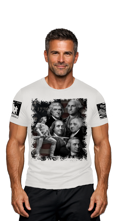 Founding Fathers – America 250 Limited Edition Premium Deluxe T-Shirt