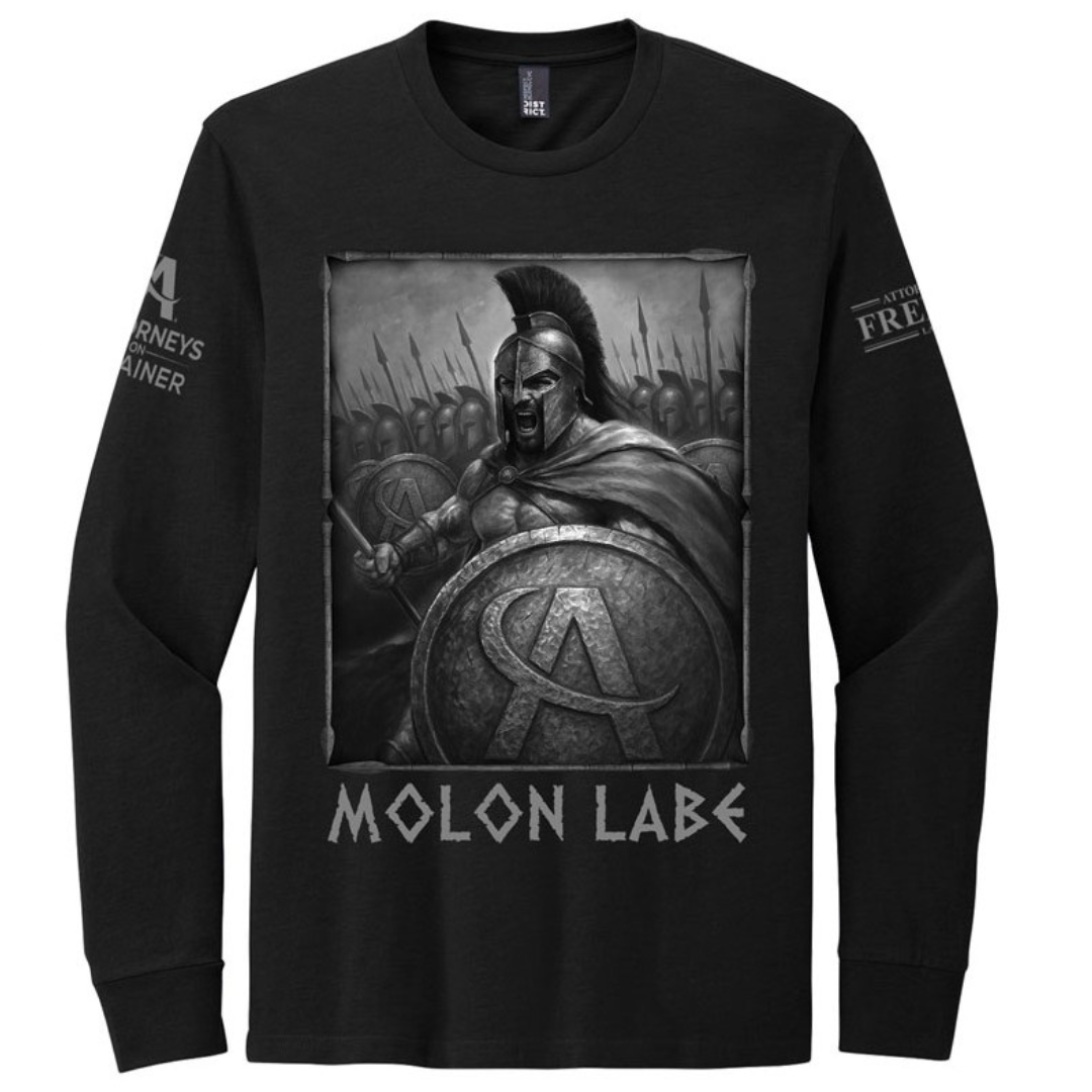 Spartan Molon Labe Limited Edition Long Sleeve T-Shirt