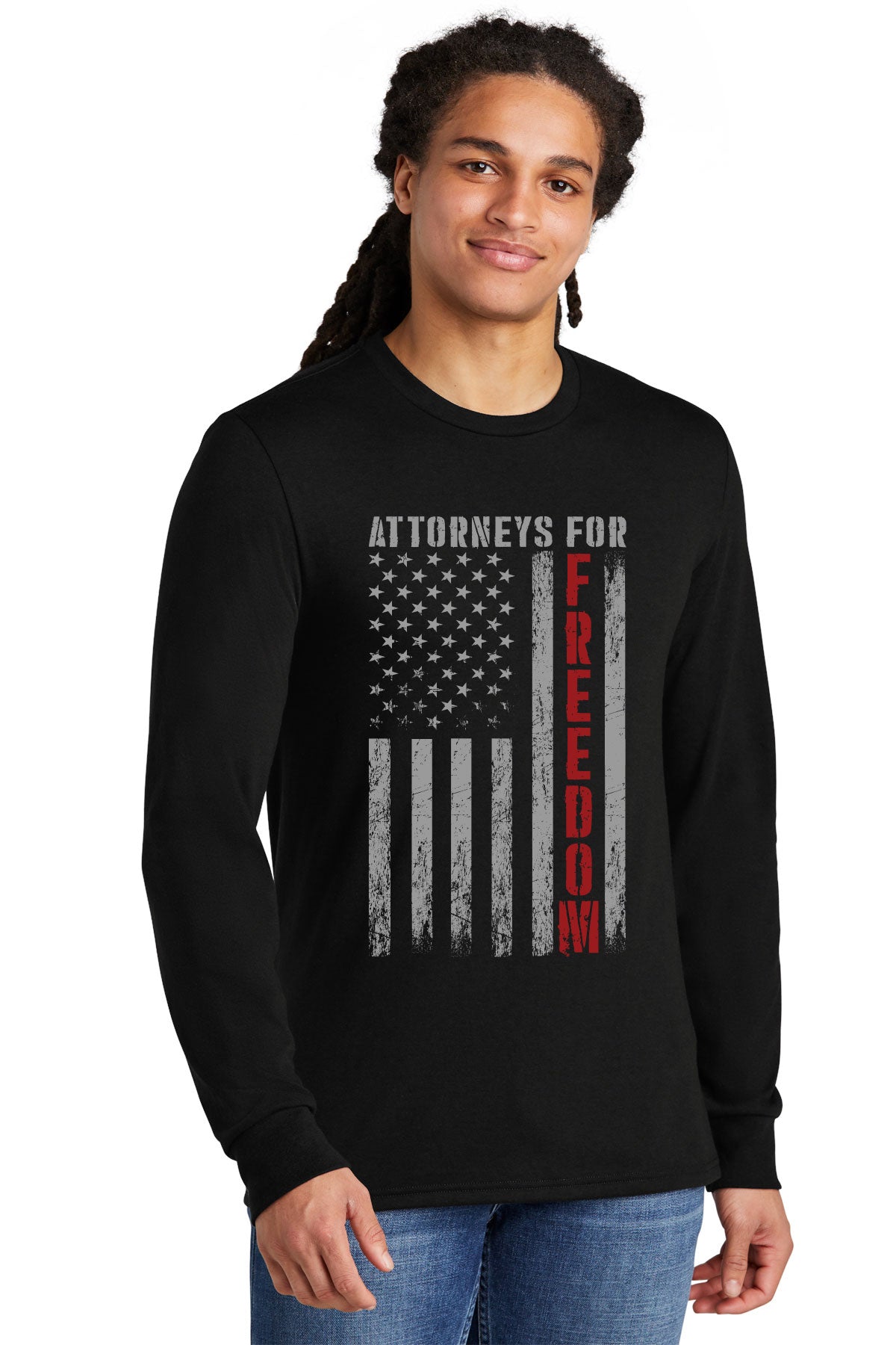 Attorneys For Freedom Flag Long Sleeve