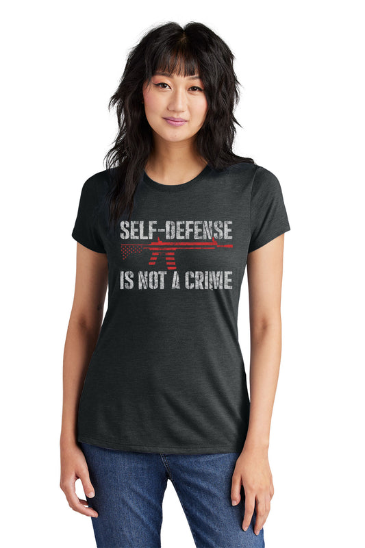 Women's Self-Defense is Not a Crime T-Shirt