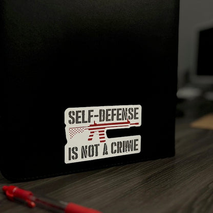 Self-Defense Is Not A Crime Sticker