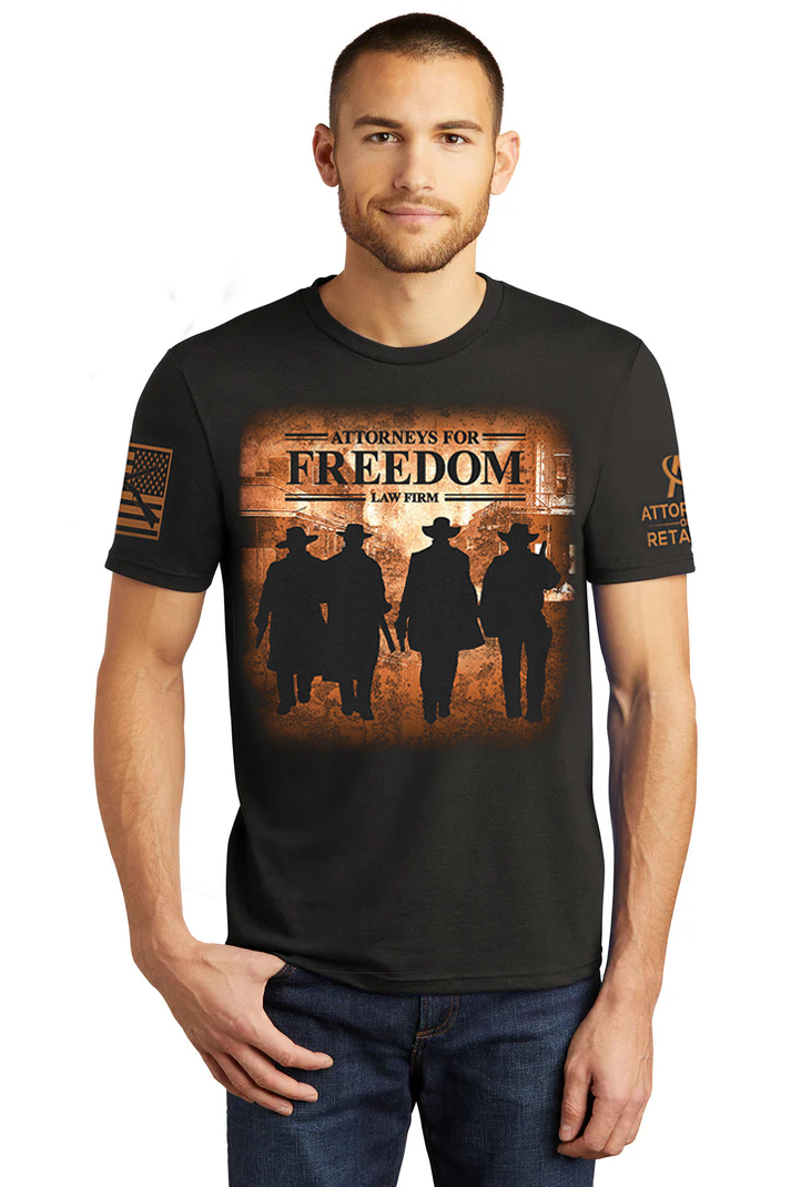 Four Defenders, One Cause - Tombstone T-shirt